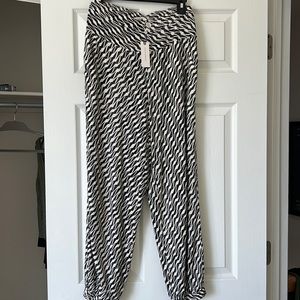 Antropologie patterned joggers